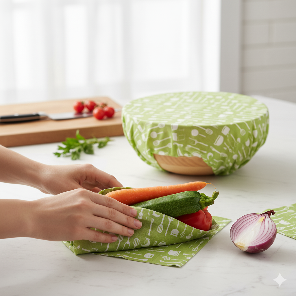 Beeswax Food Roll – Plastic-Free & Customizable | Cut Your Own Size