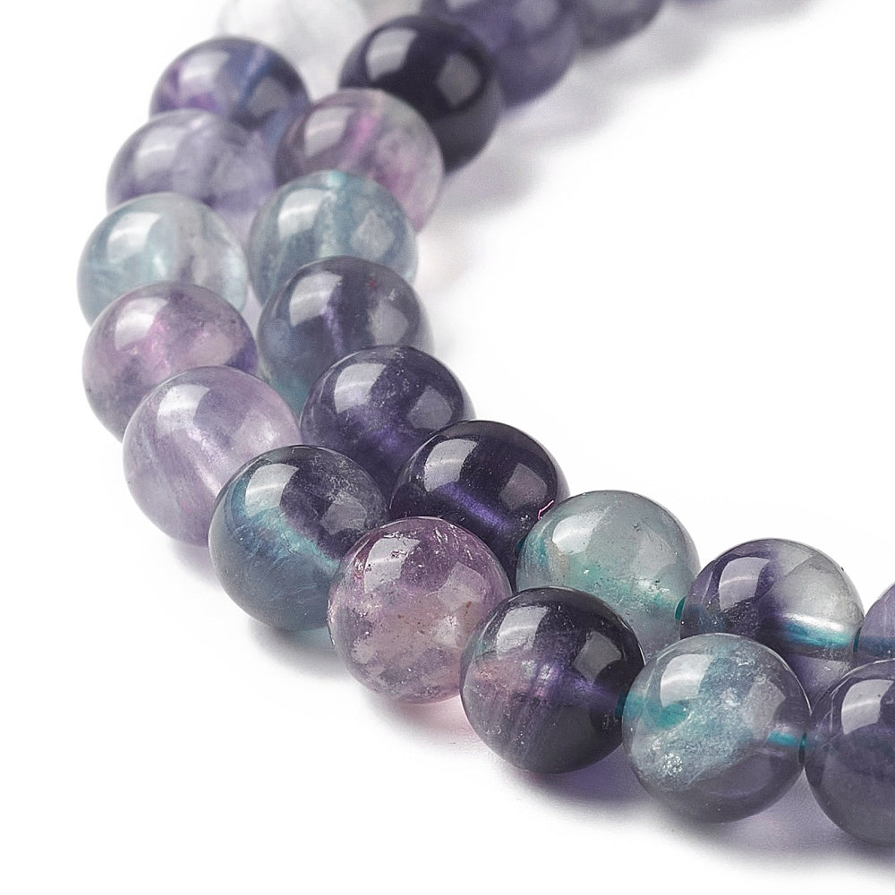 Fluorite Gemstone Bead