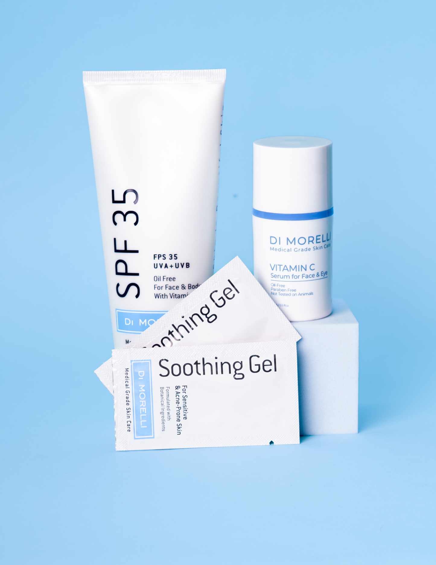 Summer Kit with Pink Cosmetic Bag