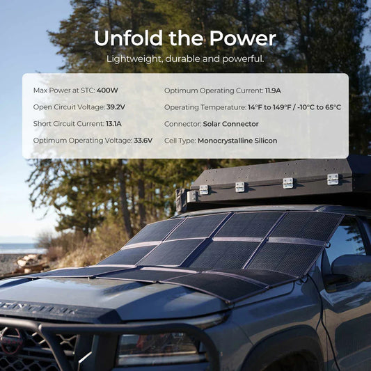 400 watt Solar Panel Blanket