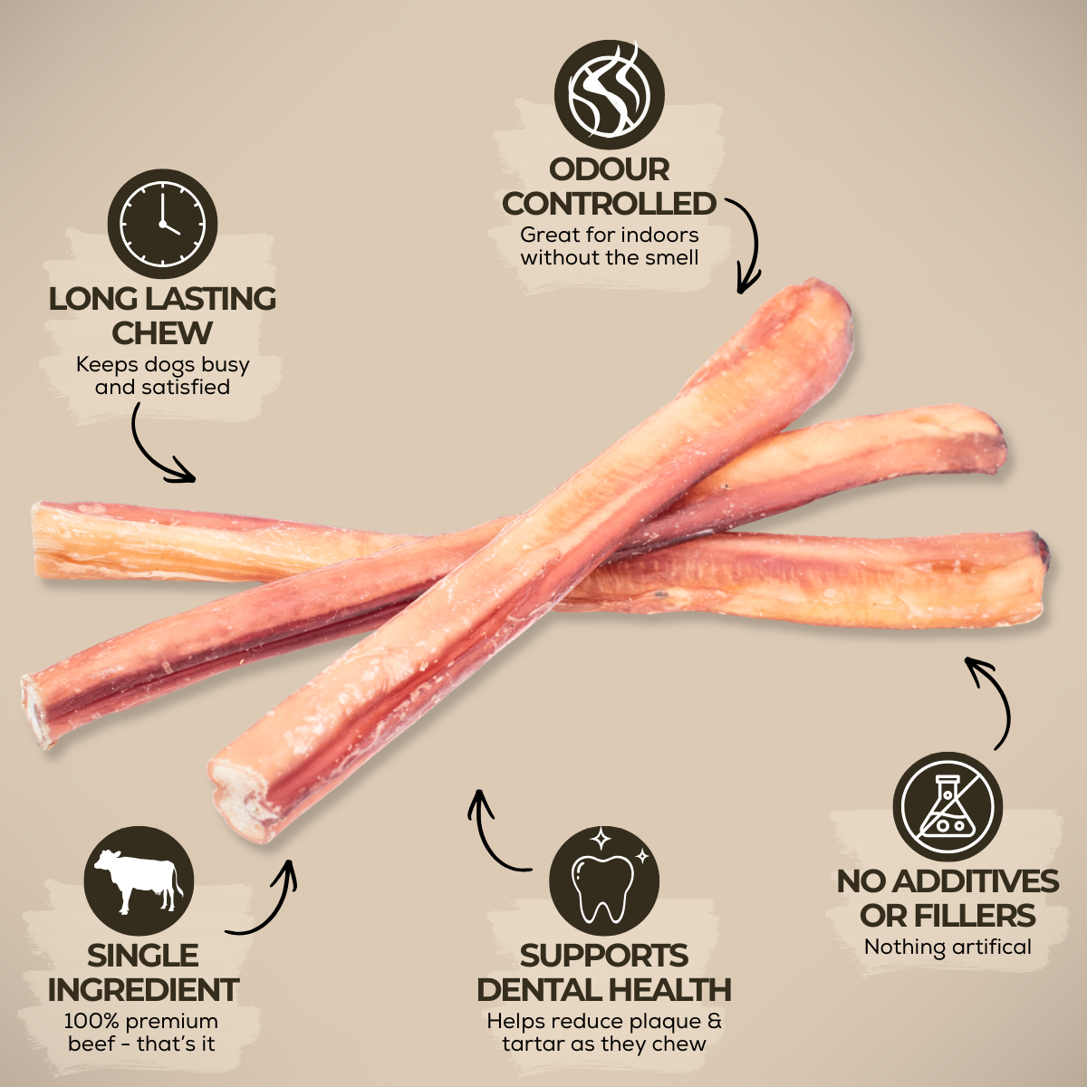 12 Inch Jumbo Bully Stick
