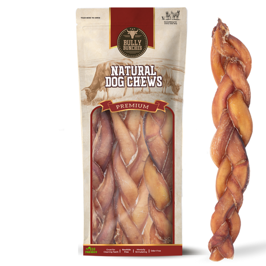 12 Inch Monster Braided Bully Stick
