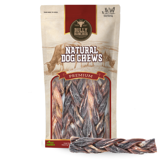 6 Inch Braided Jerky Stick