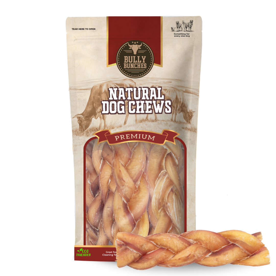 6 Inch Jumbo Braided Bully Stick