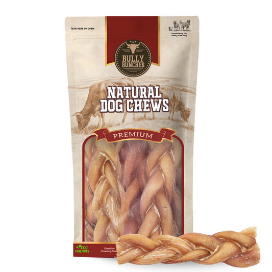 6 Inch Thick Braided Bully Stick