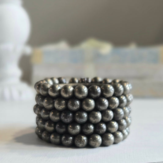 Pyrite Gemstone Bracelet - North America Solutions Ltd