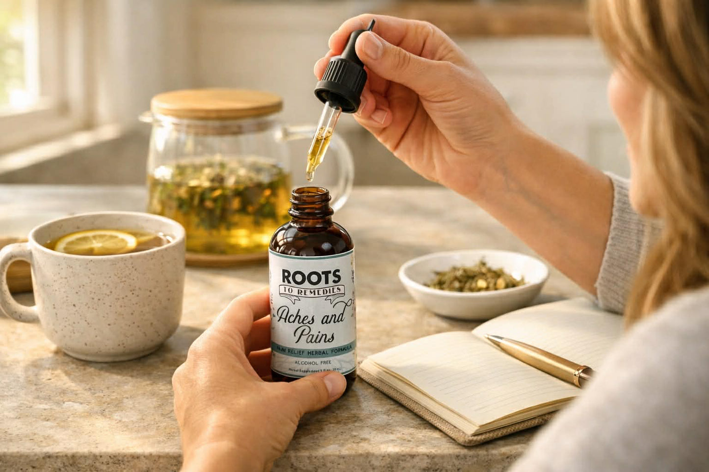 “ACHES AND PAINS” PAIN RELIEF HERBAL EXTRACT