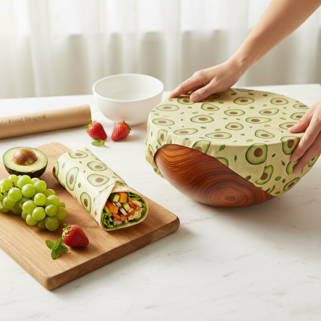 Beeswax Food Roll – Plastic-Free & Customizable | Cut Your Own Size