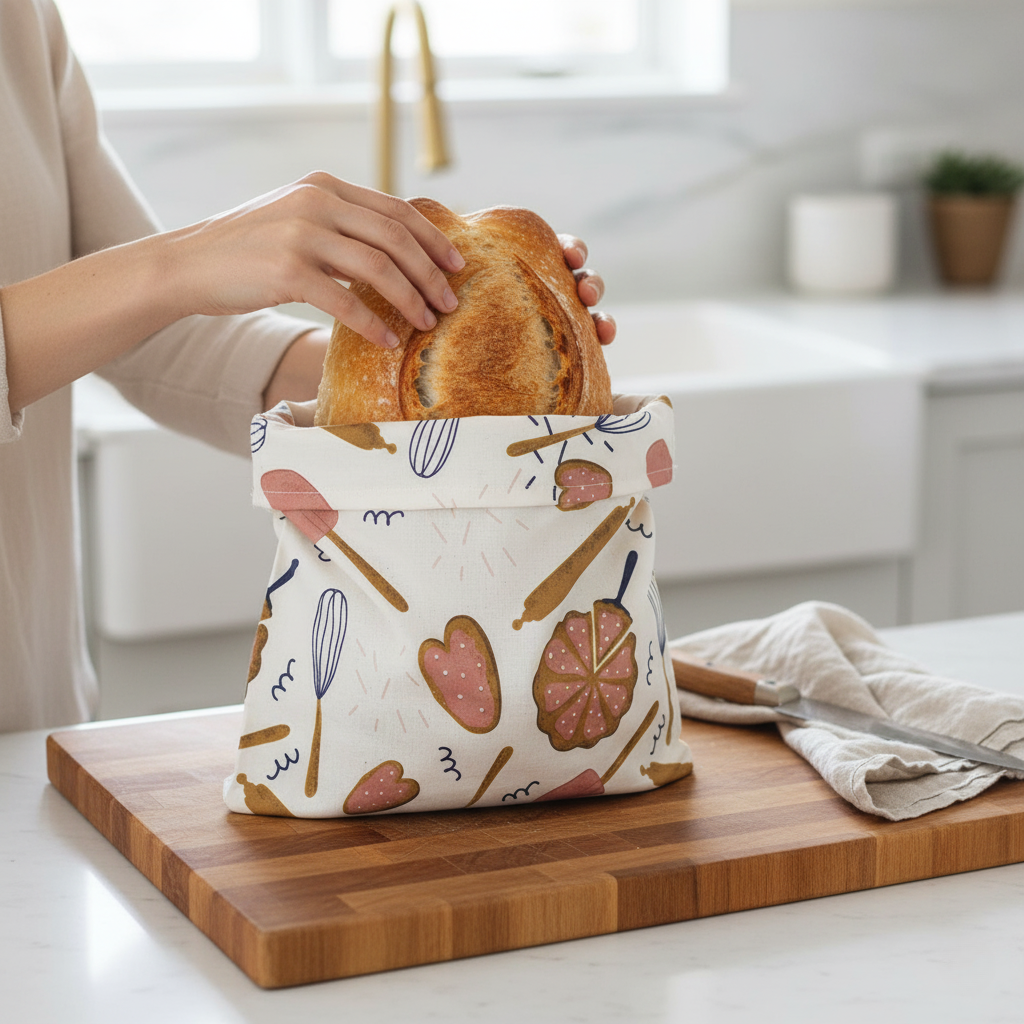Beeswax Food Bags (2-Pack) | Sustainable Storage Made Simple