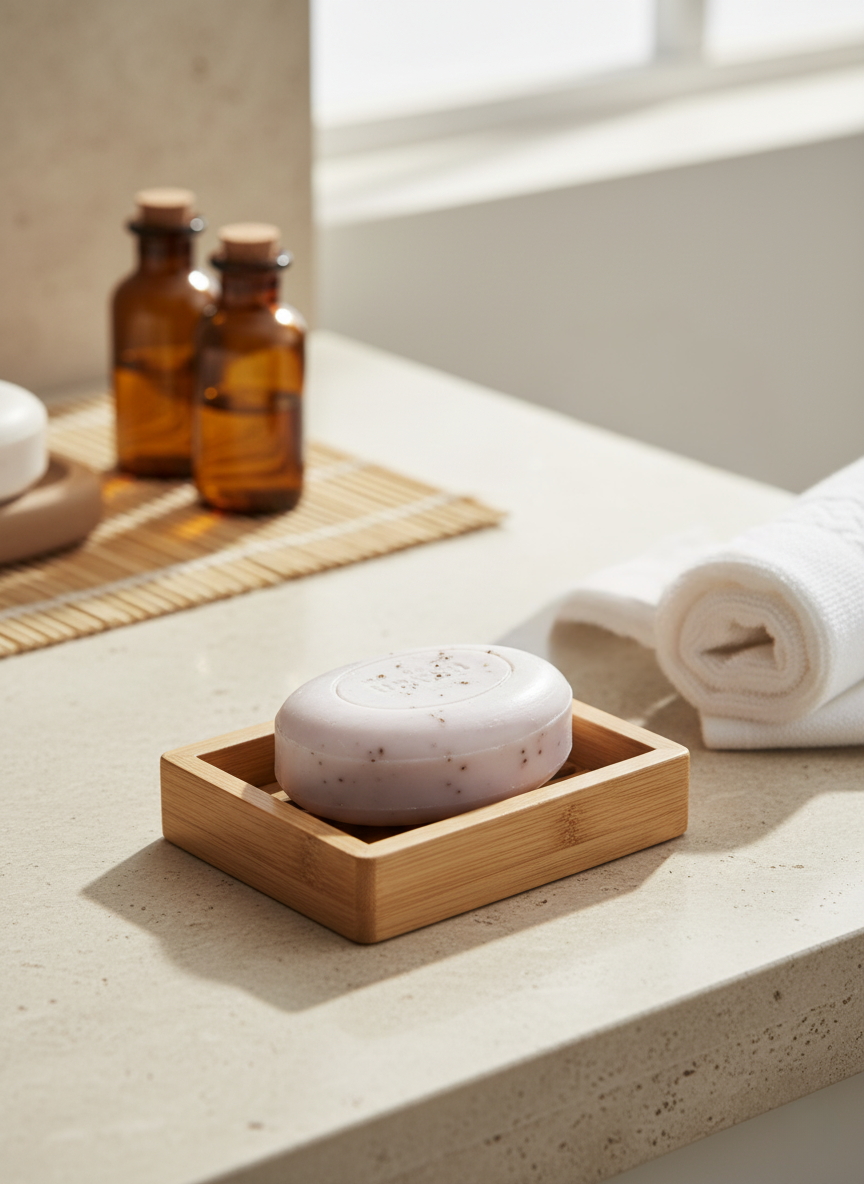 Bamboo Soap Dish | Extend the Life of Your Bar Soaps