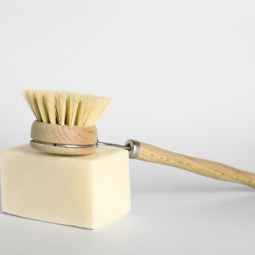 Zero-Waste Solid Dish Soap Bar | Lemon & Vegan