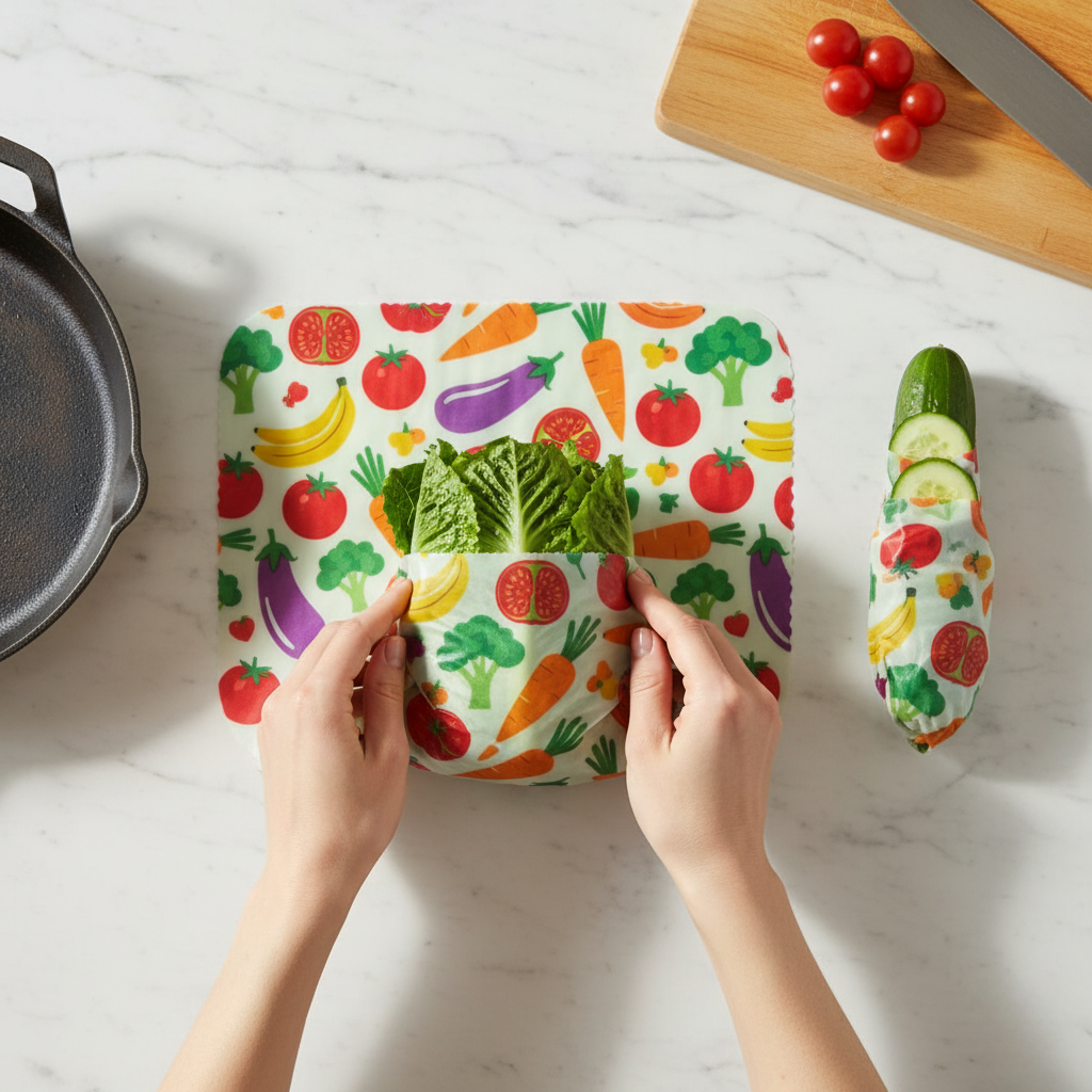 Beeswax Food Roll – Plastic-Free & Customizable | Cut Your Own Size