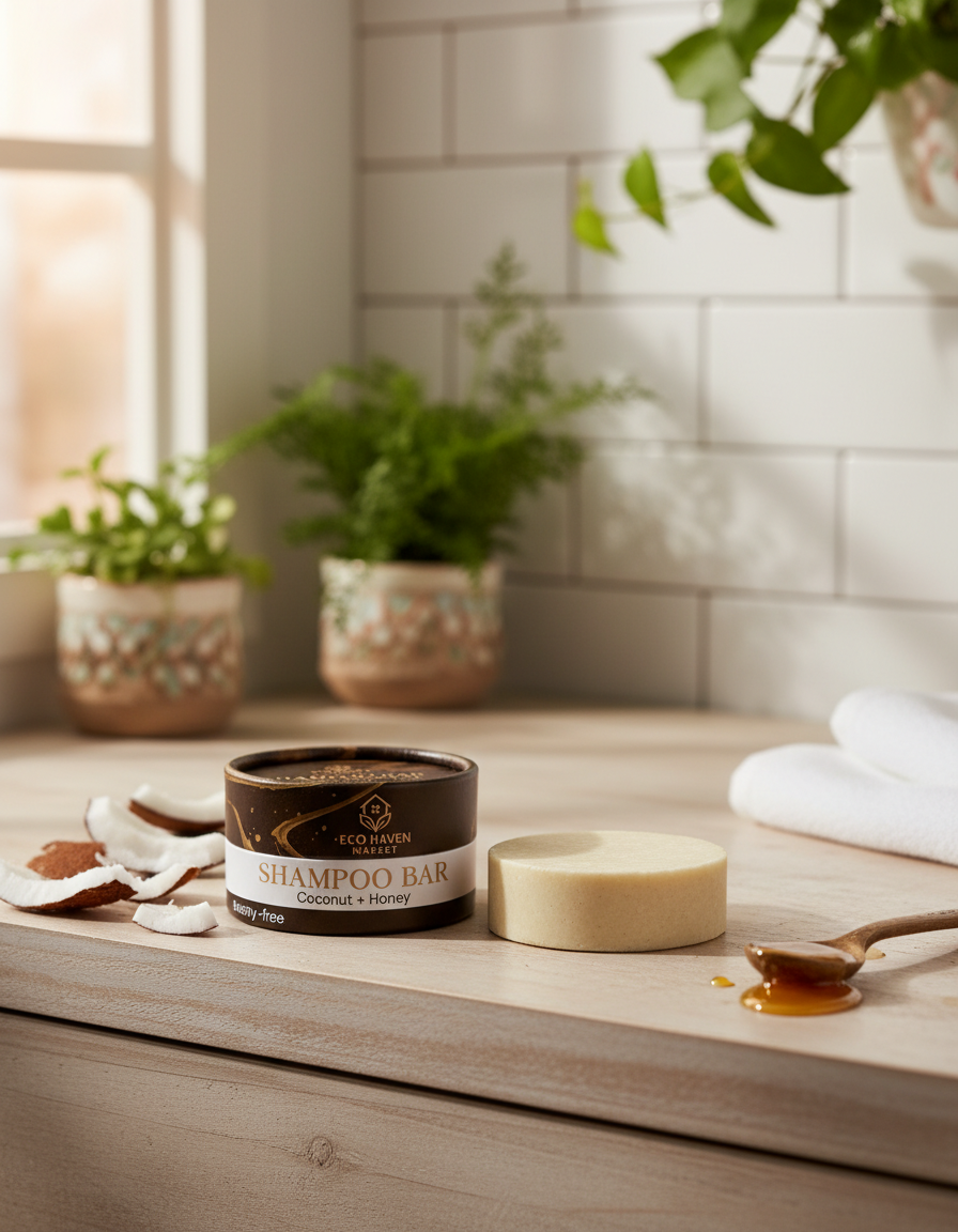 Coconut + Honey Shampoo Bar | Moisturize & Restore
