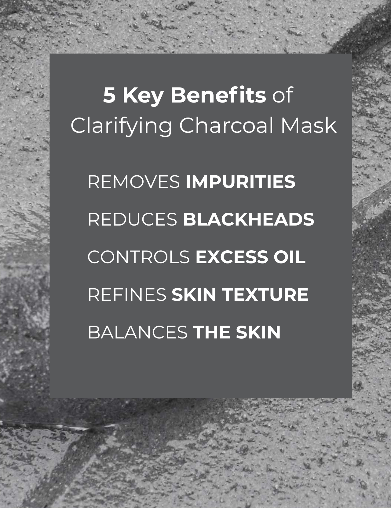 Clarifying Charcoal Mask