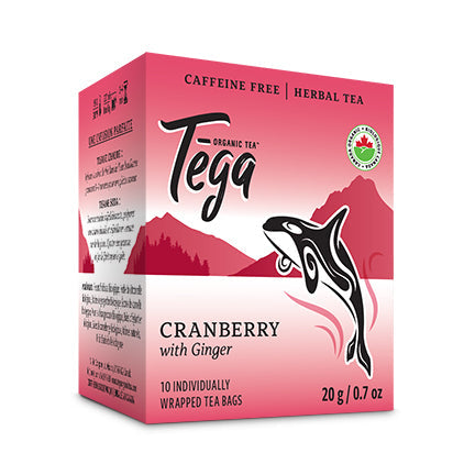 Cranberry Ginger Organic Herbal Tea