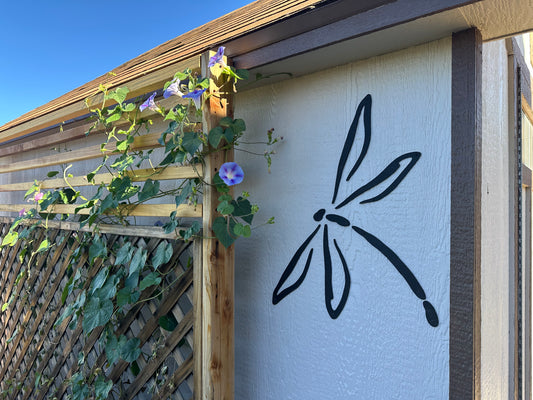 Dragonfly - Fence Art (22" x 13")
