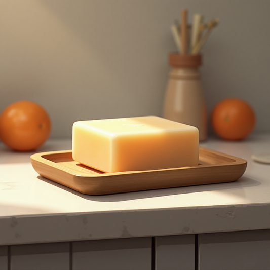 Zero-Waste Solid Dish Soap Bar | Lemon & Vegan