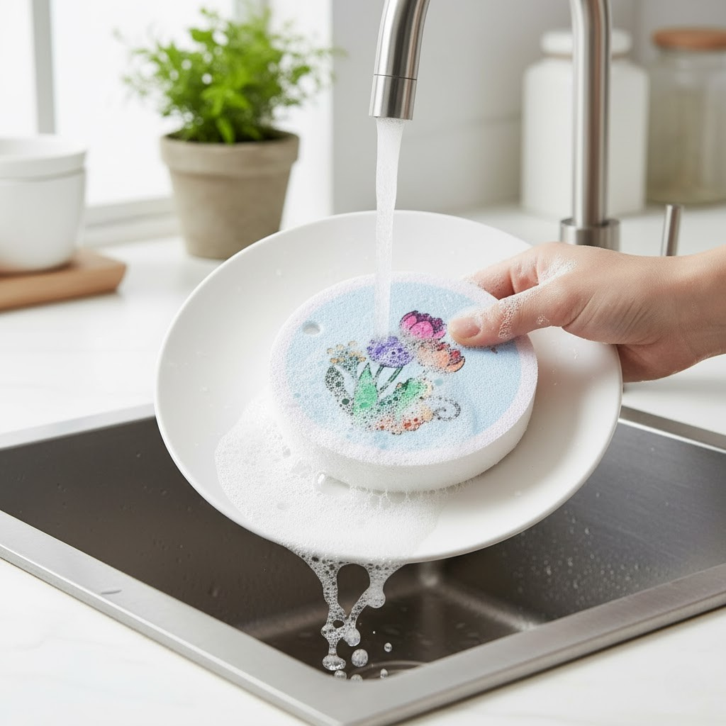 Dish Washing Sponge | Circle