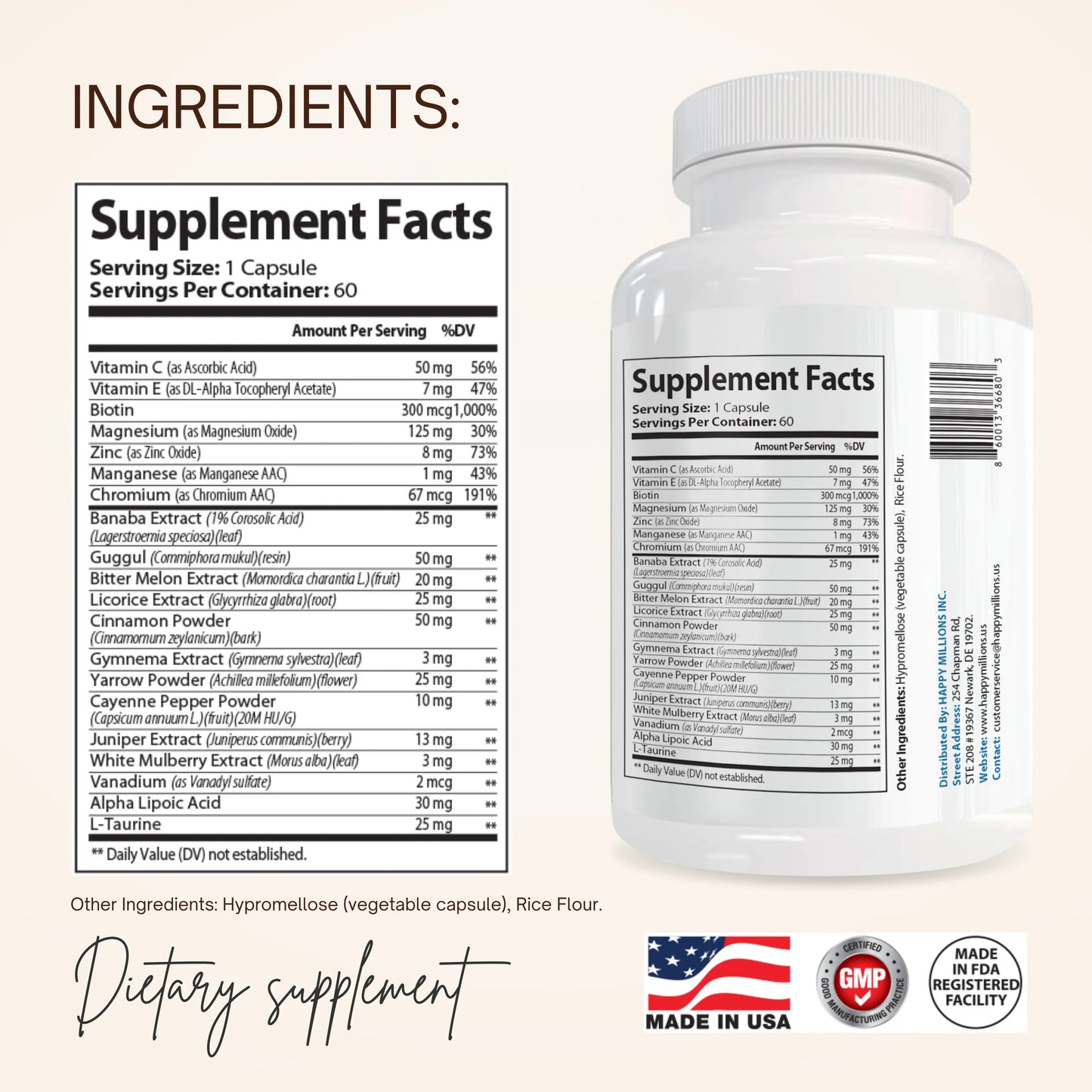GLUCOPAUSE : Blood Sugar Support Supplement