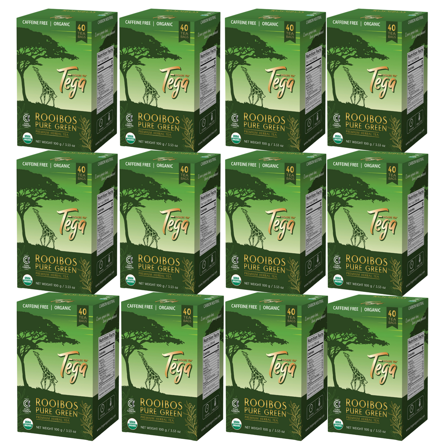 Green Rooibos Value Pack 40ct | Organic