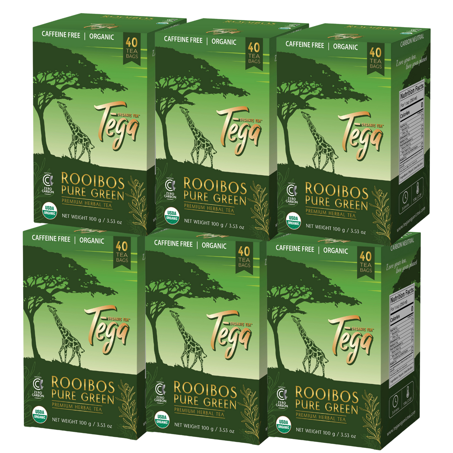 Green Rooibos Value Pack 40ct | Organic