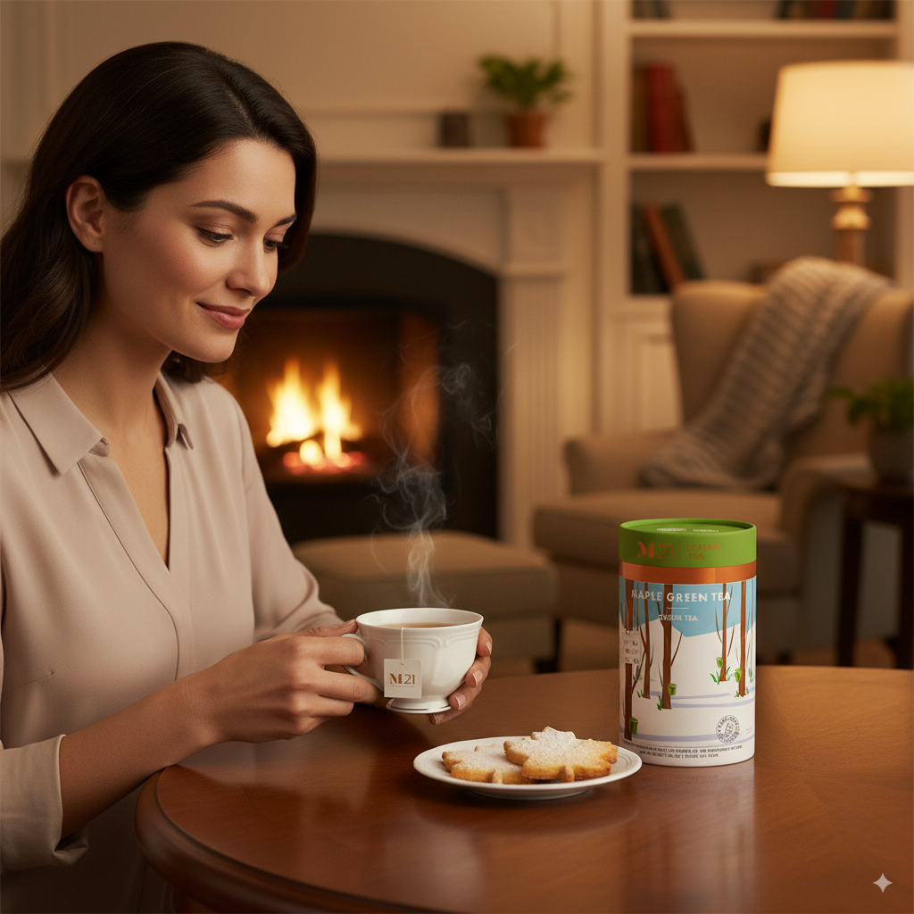 Maple Luxury Green Tea - 12ct Canister