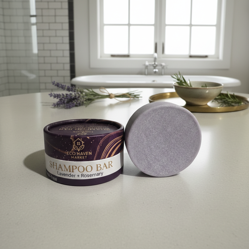 Lavender + Rosemary Shampoo Bar | Nourish & Strengthen