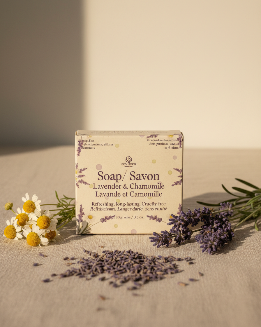 Lavender + Chamomile Soap Bar | Calm & Soothe