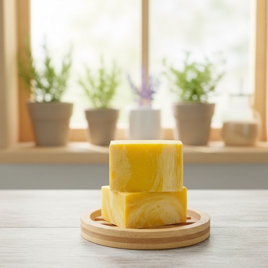 Shea & Thai Lemongrass Soap Bar | Bright & Creamy