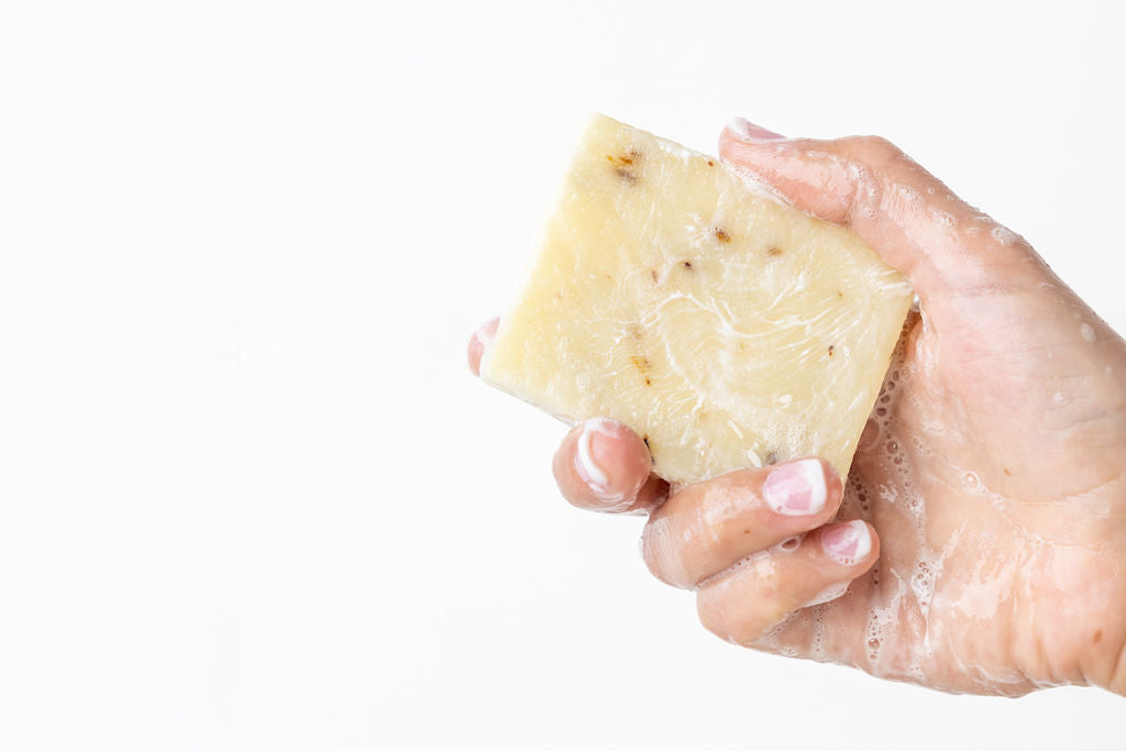 2x Eucalyptus Natural Handmade Soap Bar, Fresh Cold Process Soap