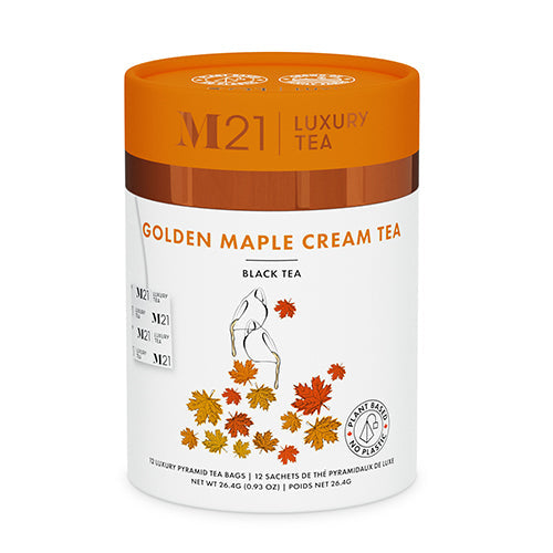 Maple Golden Cream Luxury Tea - 12ct Canister