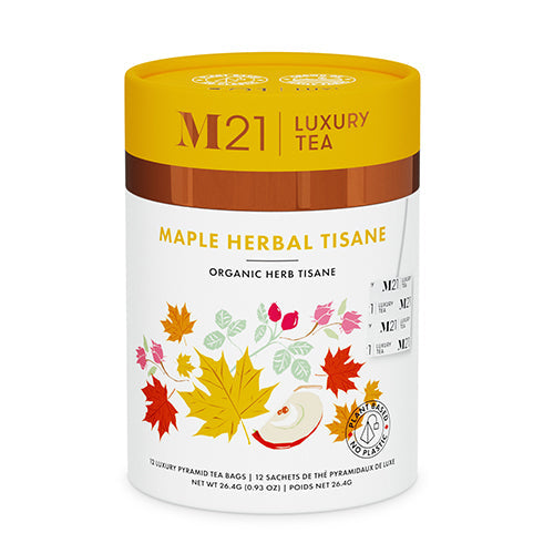 Maple Luxury Herbal Tea - 12ct Canister