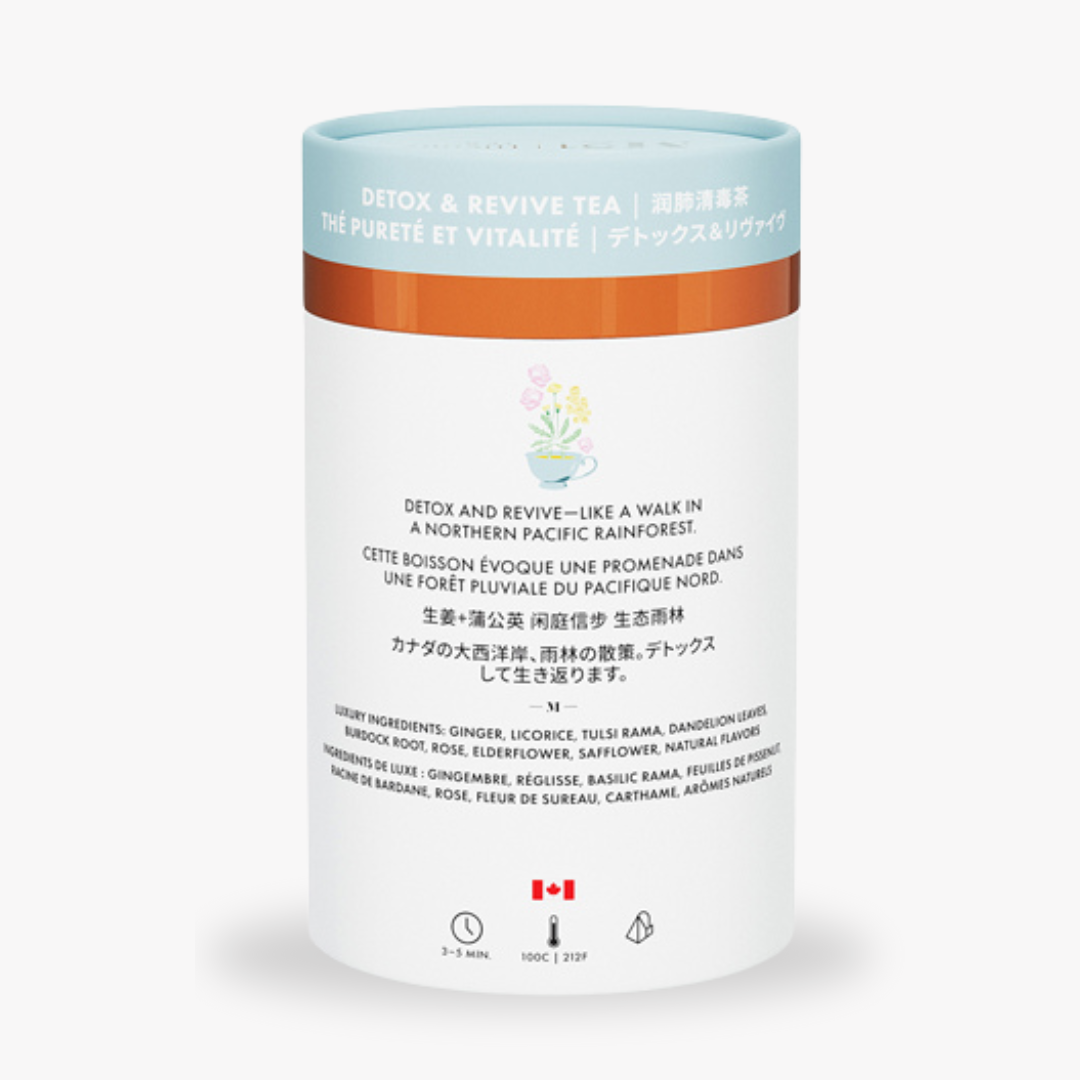 Detox and Revive Luxury Herbal tea - 24ct Canister