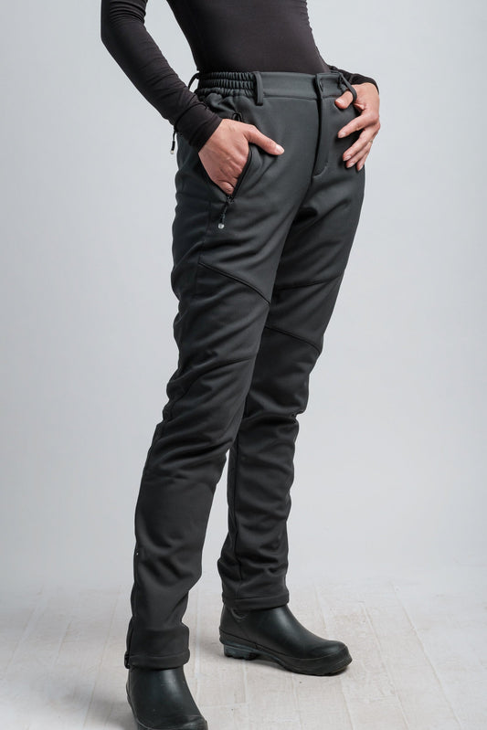 Women's Gray High Waist V2 Adventure Water Resistant Pants