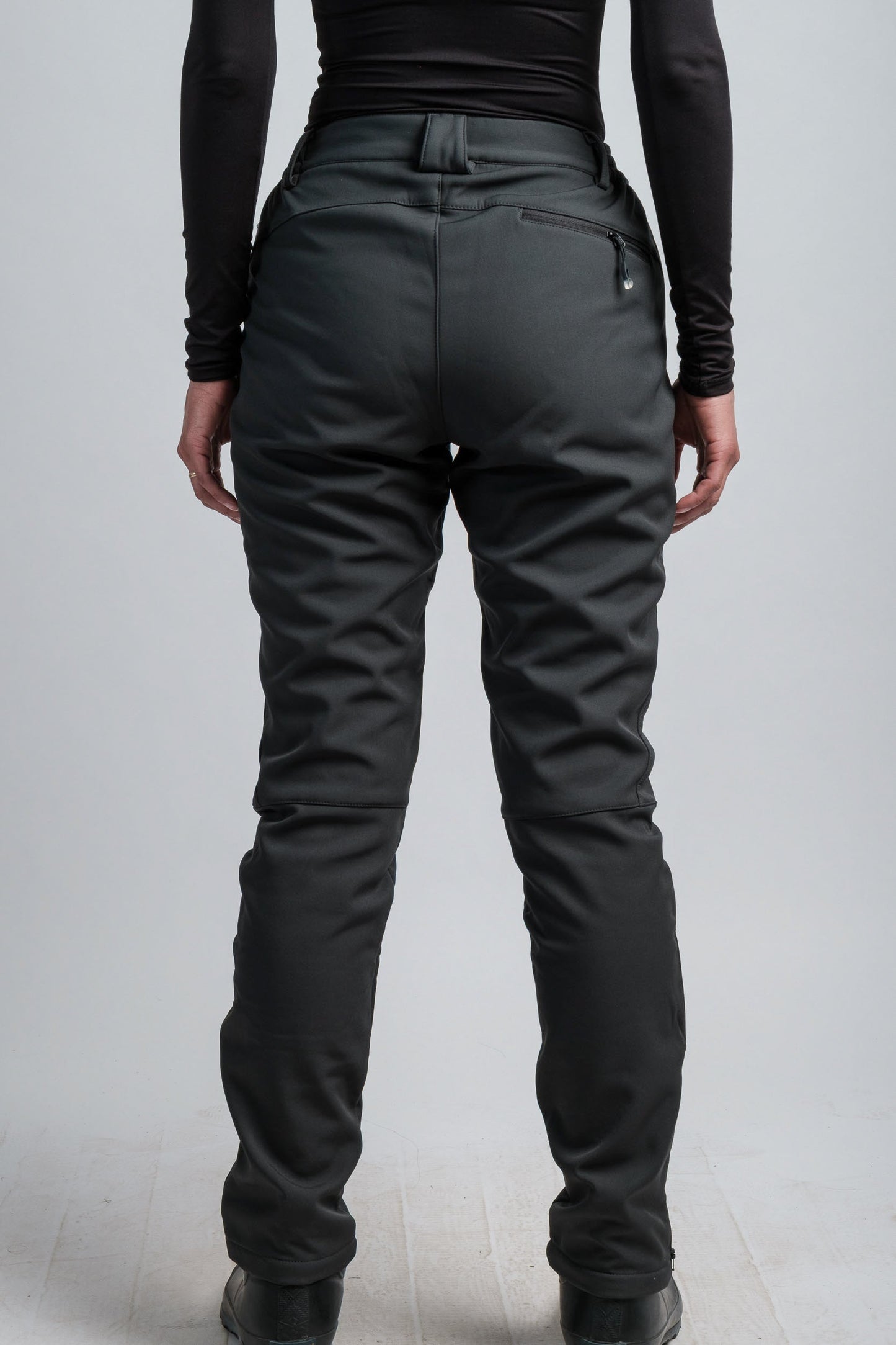 Women's Gray High Waist V2 Adventure Water Resistant Pants