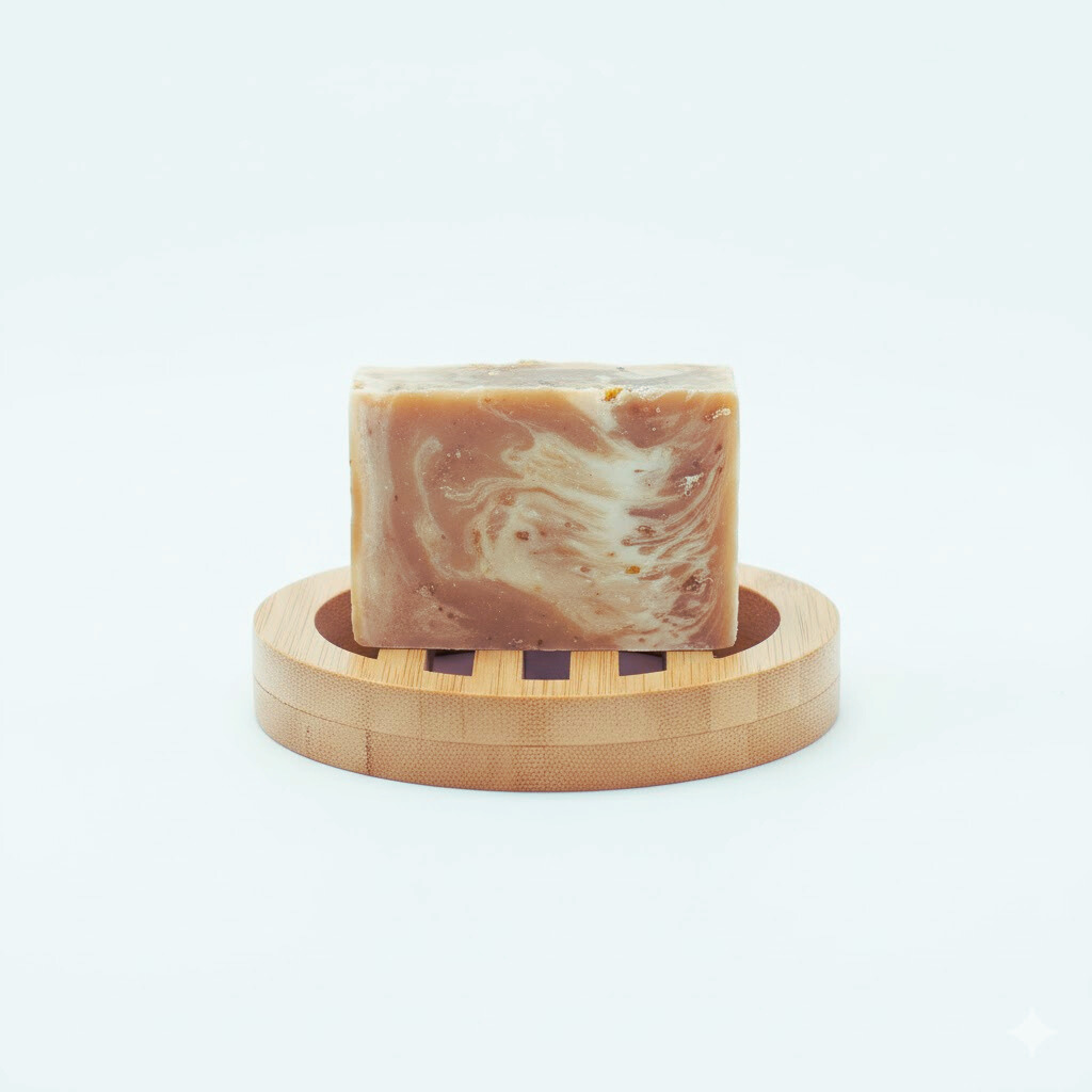 Honey & Oatmeal Soap Bar | Gentle Exfoliation