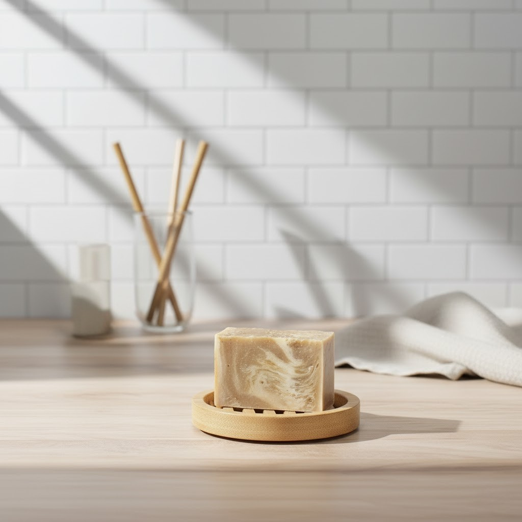 Honey & Oatmeal Soap Bar | Gentle Exfoliation