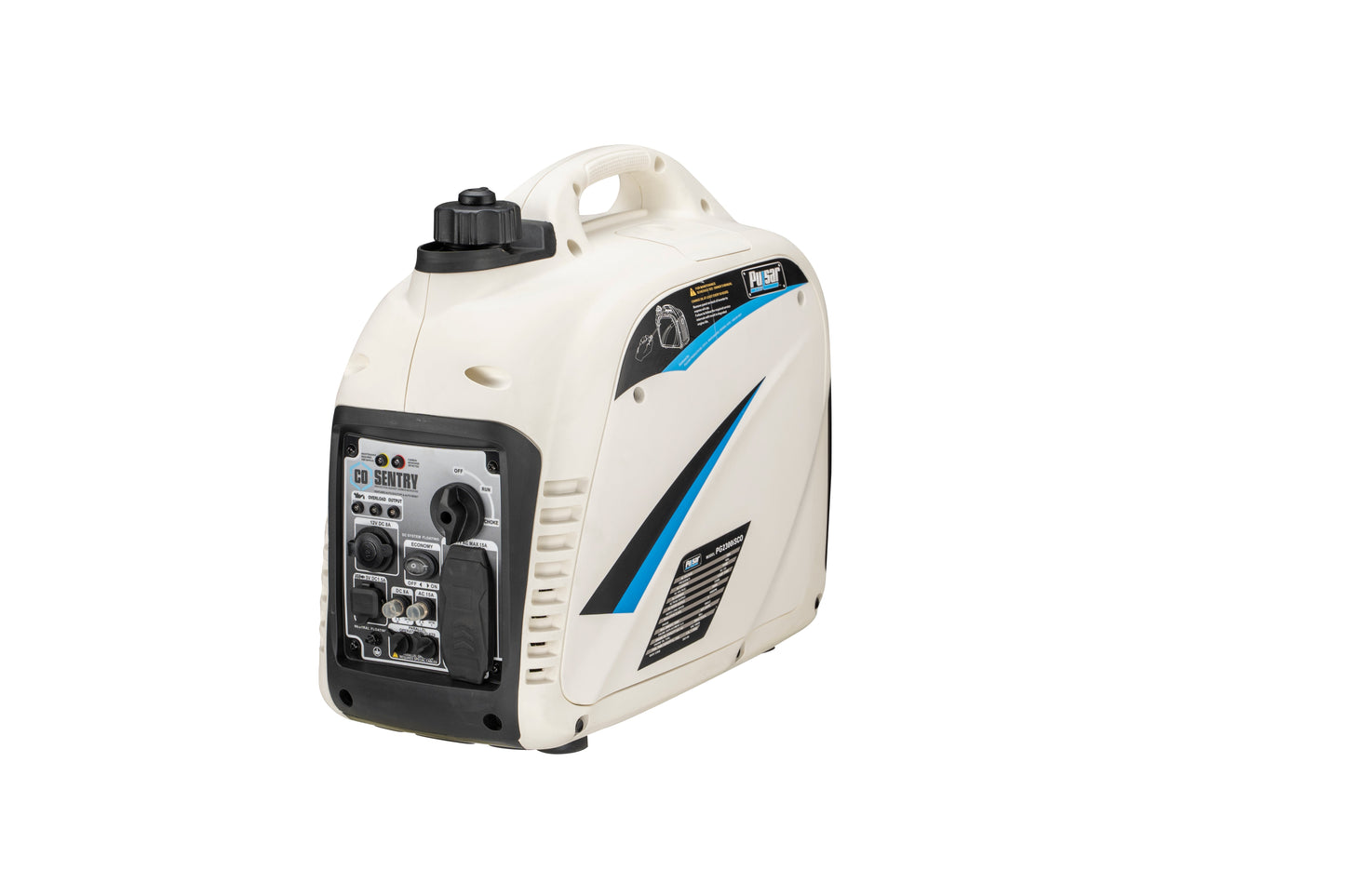 2,300-Watt/1,800-Watt Recoil Start Super Quiet Gasoline Powered Portable Inverter Generator with Advanced CO Shutoff