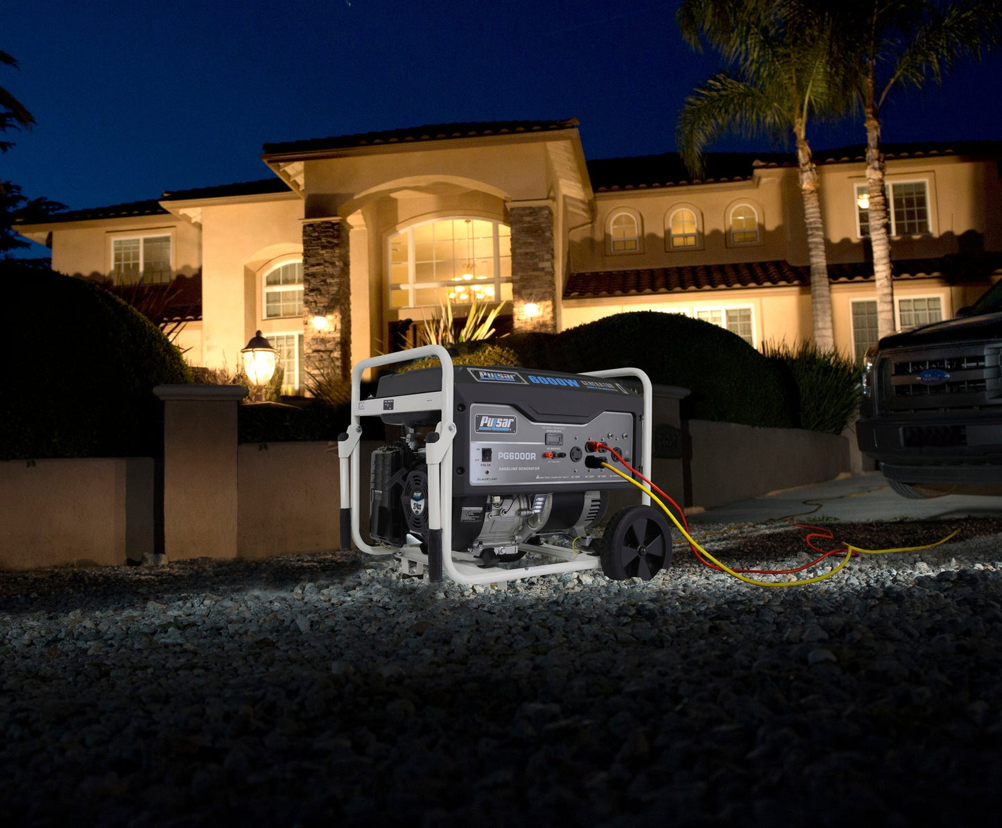 6000-Watt Gas Power Portable Generator (CARB)