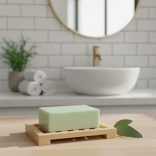Rosemary + Lemongrass Soap Bar | Cleanse & Energize