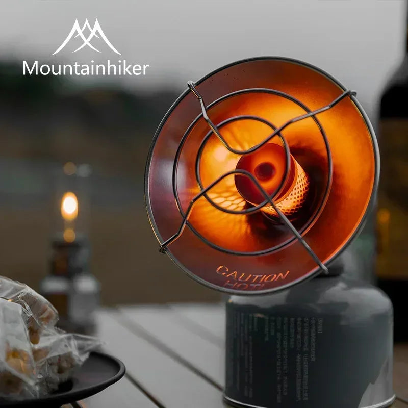 Mini SunGlow Portable Solar-Assisted Camping Stove for Outdoor Cooking & Warmth