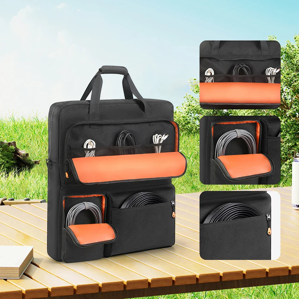 Padded Solar Panel Storage Bag for 100W–220W Foldable Solar Panels
