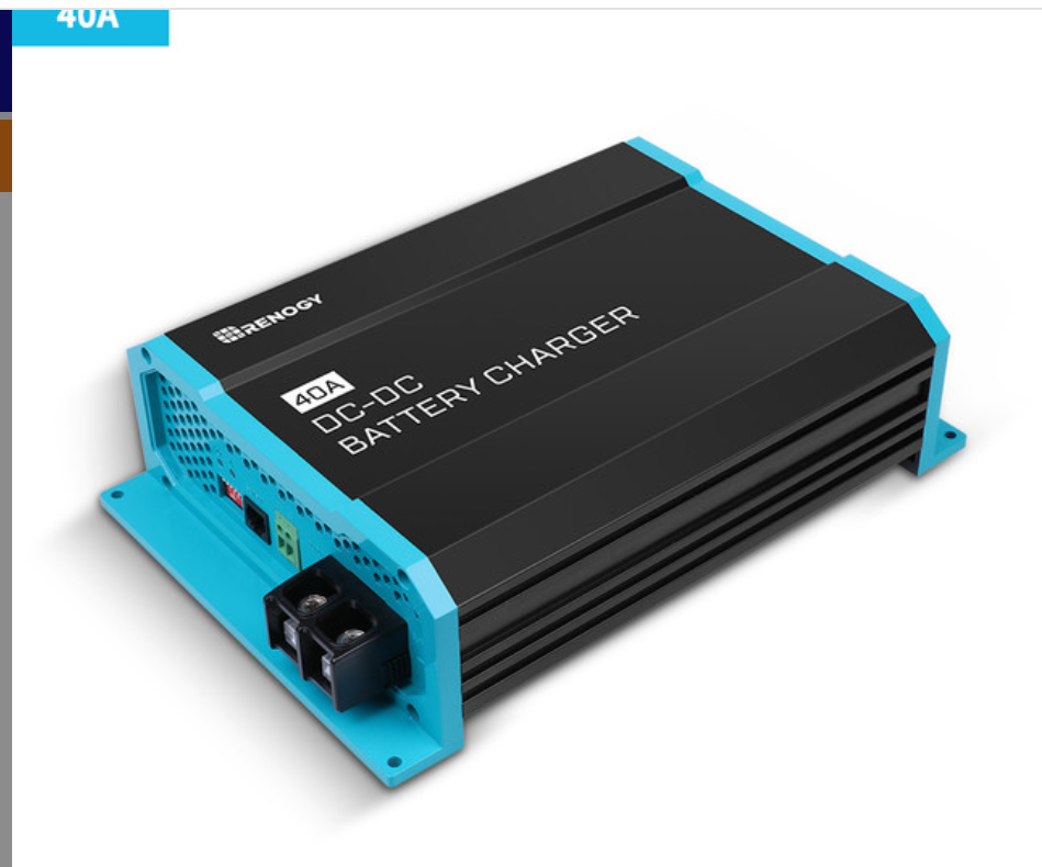 12V On-Board Battery Charger, Smart Charging System for Marine and RV Batteries