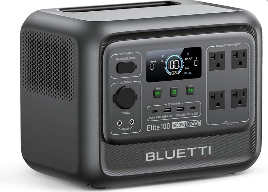 BLUETTI Premium 30 V2 Portable Power Station 320Wh LiFePO4 600W Pure Sine Wave UPS