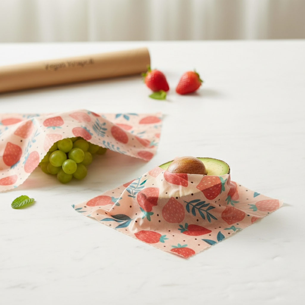 Reusable Beeswax Food Wraps (3-Pack) | Plastic-Free & Zero-Waste