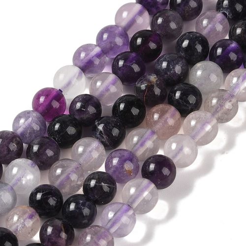 Fluorite Purple Gemstone Bead - North America Solutions Ltd