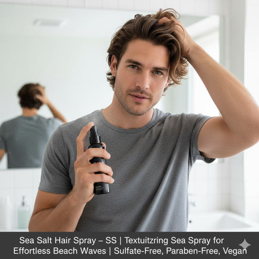 Sea Hair Spray – Texturizing Sea Spray for Effortless Beach Waves | Sulfate-Free, Paraben-Free, Vegan – SS