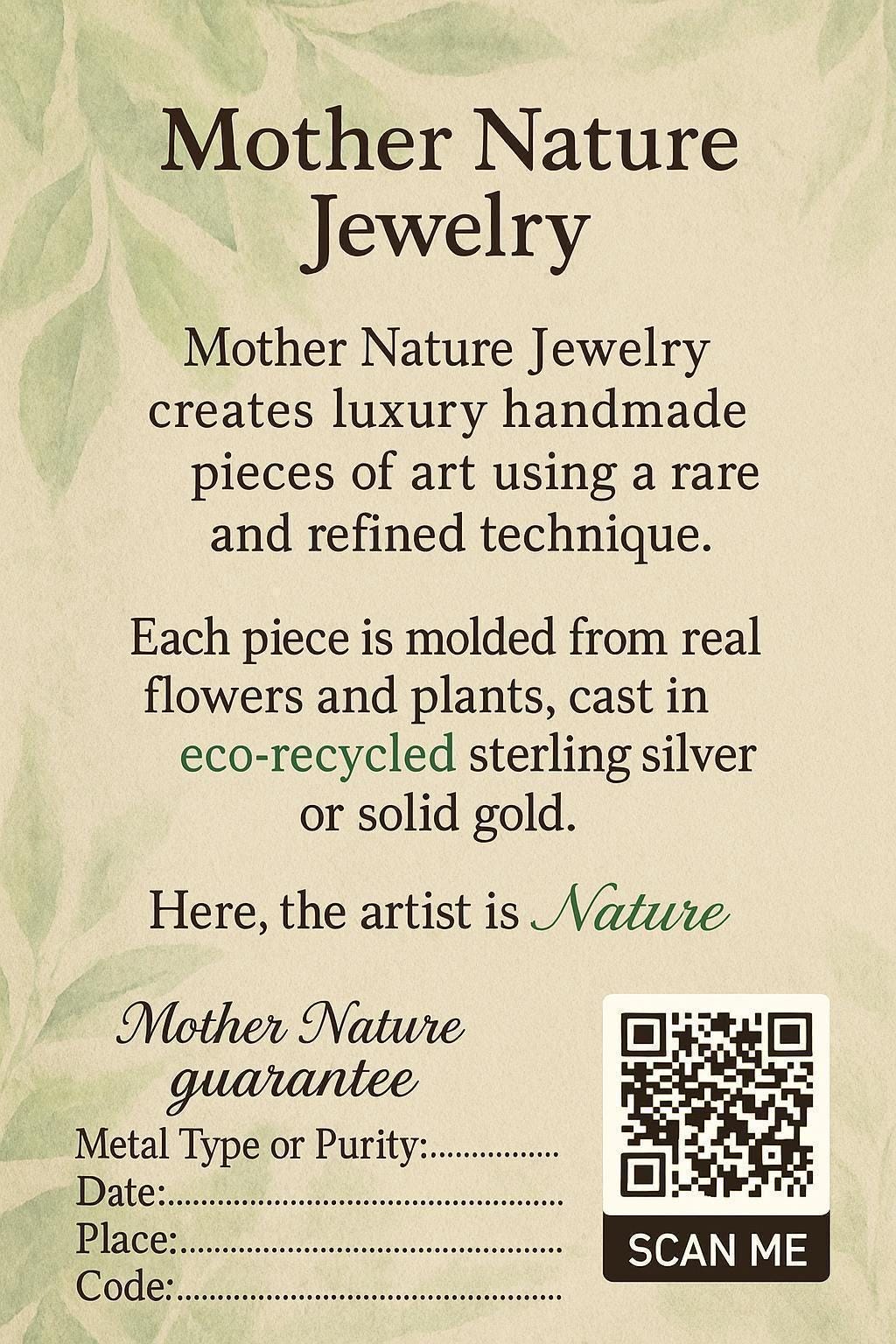 Olive Leaf Bracelet: Artisan Crafted Eco Jewelry (Silver, Gold Plated)