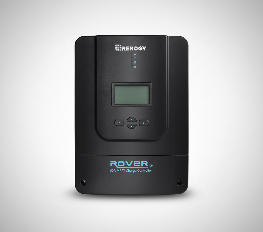 Renogy Rover Lite 60A MPPT Solar Charge Controller 12V/24V/36V/48V Auto Detect with LCD Display