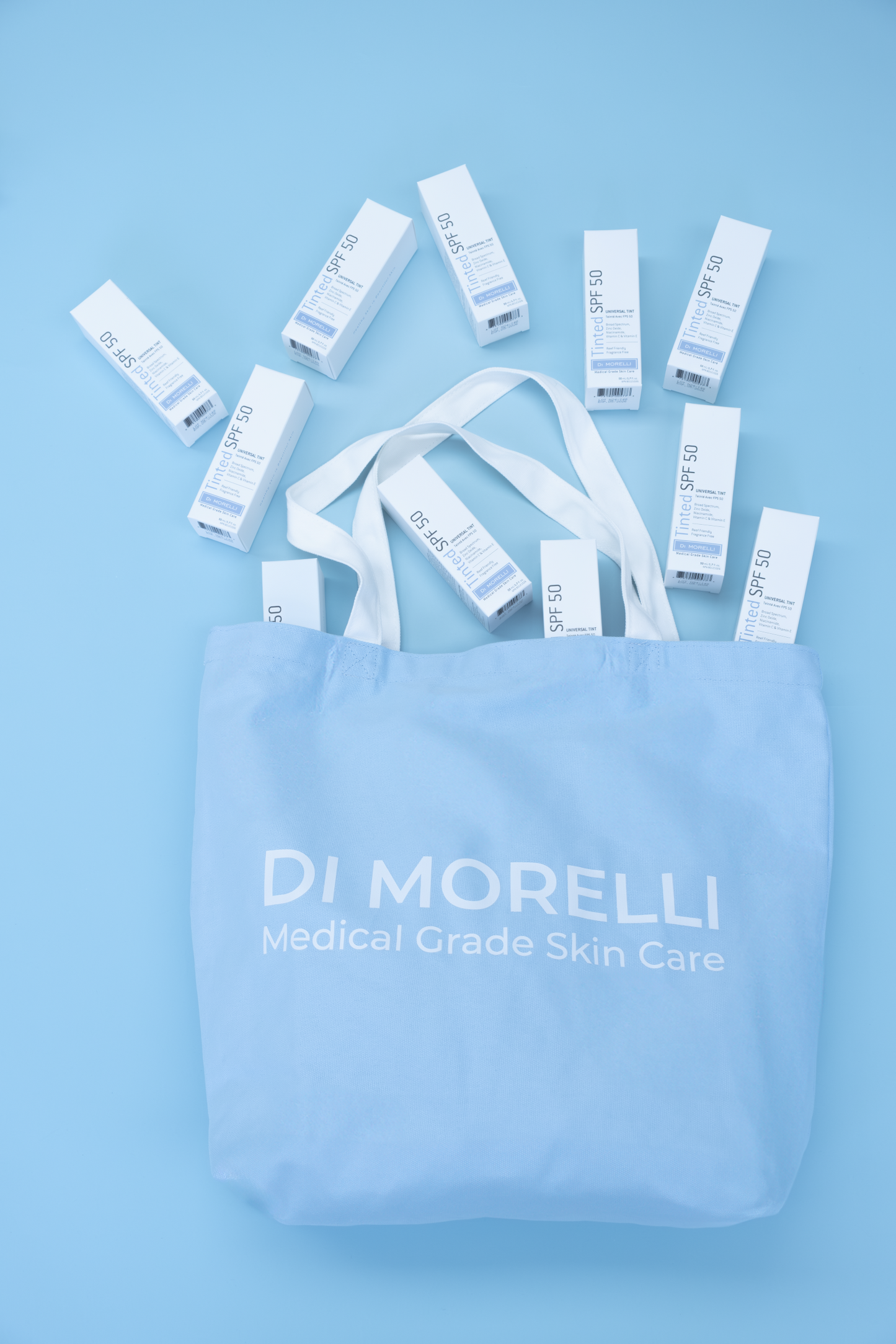 Blue Tote Bag